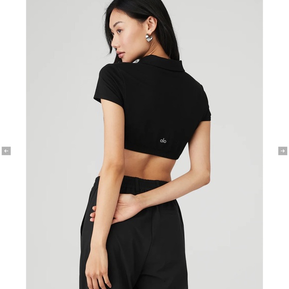 CROPPED PRESTIGE POLO - Picture 3 of 4